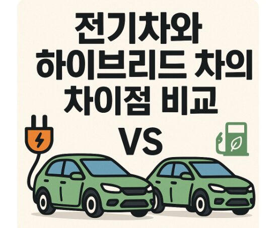 전기차와하이브리드차이
