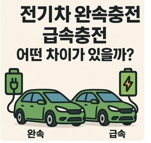 전기차완속충전급속충전차이