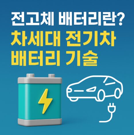 전고체배터리란?차세대전기차배터리기술